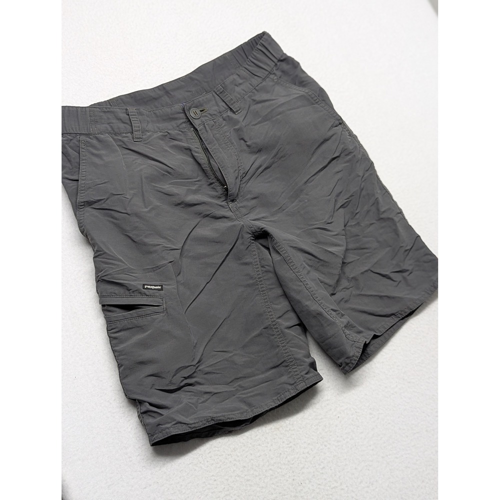 Patagonia Mens Gi III Hiking Shorts Gray Nylon Cargo 58111 Small